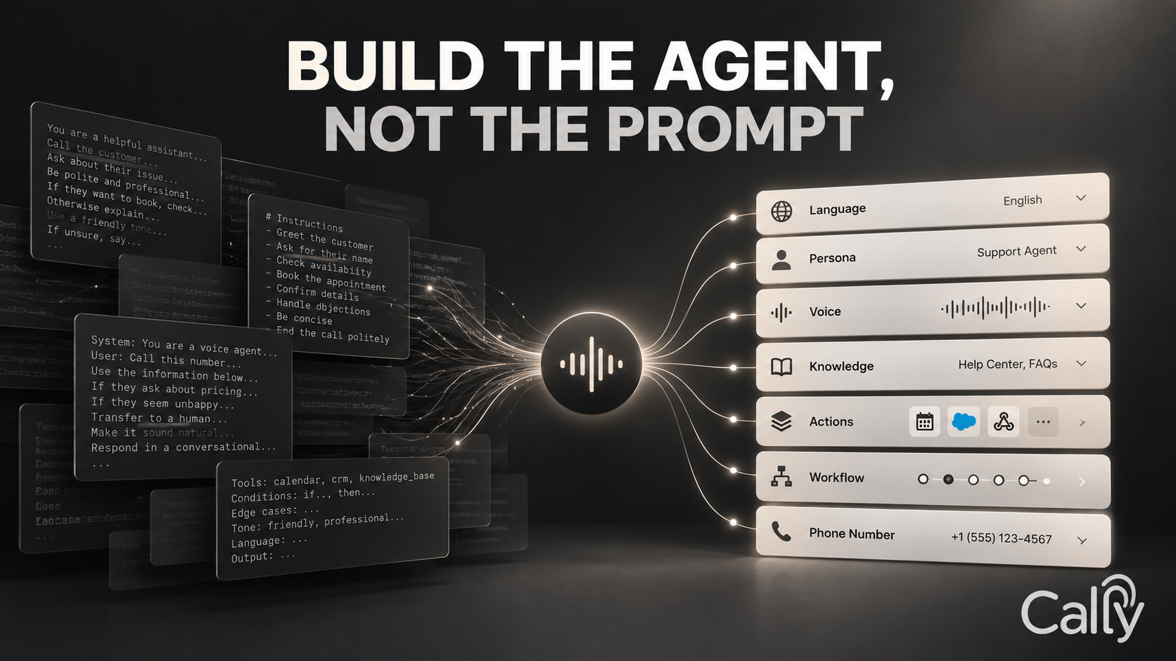 BUILD THE AGENT, NOT THE PROMPT