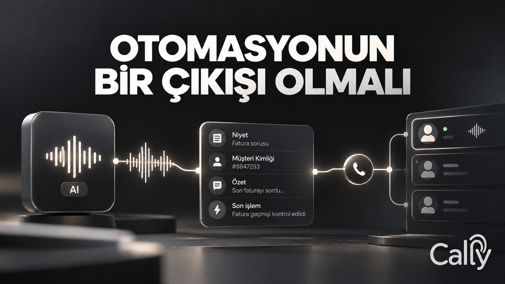 OTOMASYONUN BİR ÇIKIŞI OLMALI